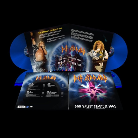 Def Leppard - Don Valley Stadium 1993 (2 Lp Blue