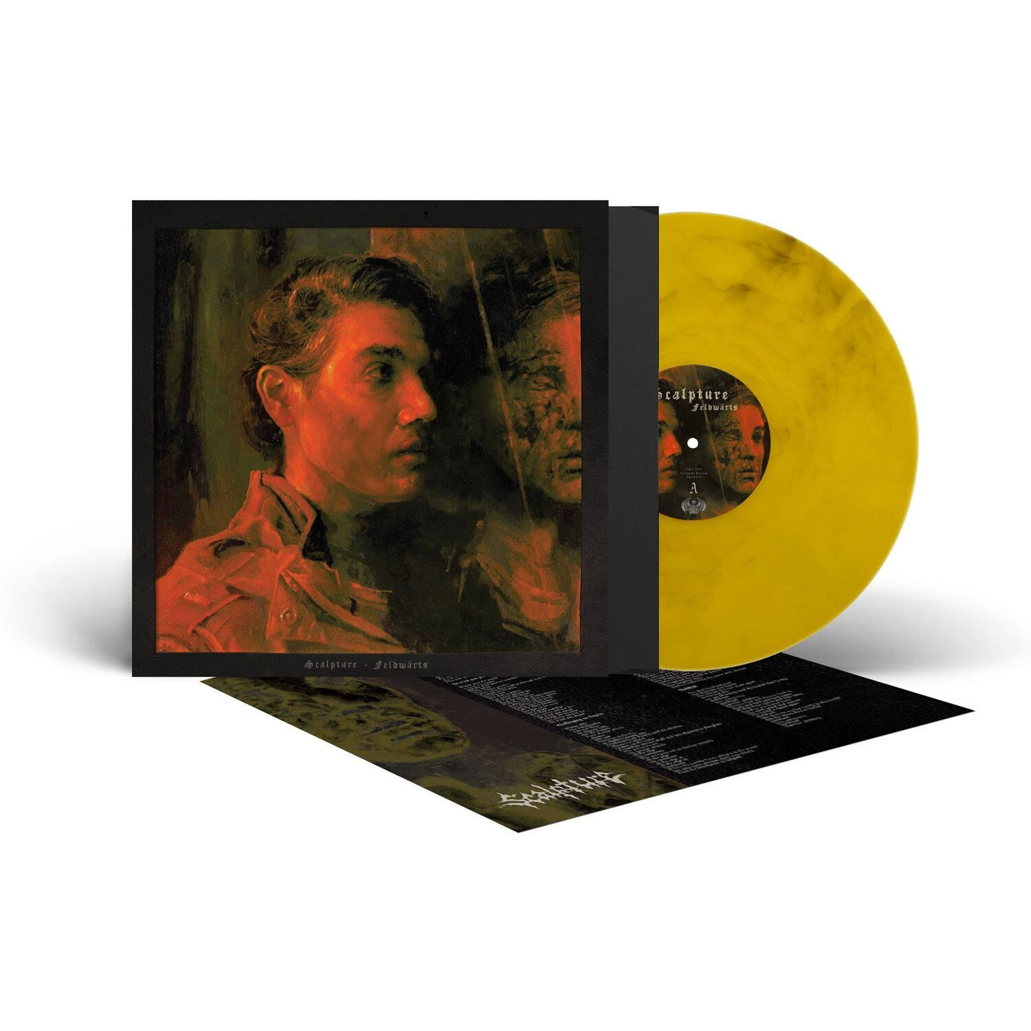Scalpture - Feldwärts (Yellow/Black Vinyl Lp)