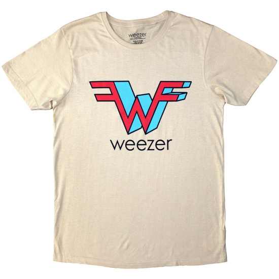 Weezer - W Uni Sand T-Shirt  (XL)