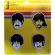 Beatles - Yellow Submarine Heads Embossed 4-Piece Magnet Set Beatles - Yellow Submarine Heads Embossed 4-Piece Magnet Set