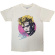 Billy Idol - Circle Illustration Uni Natrl T-Shirt Billy Idol - Circle Illustration Uni Natrl T-Shirt