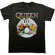 Queen - Multi Colour Crest Uni Bl T-Shirt Queen - Multi Colour Crest Uni Bl T-Shirt