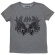 Def Leppard - Tribal Skull Lady Grey T-Shirt Def Leppard - Tribal Skull Lady Grey T-Shirt