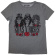 Guns N Roses - Hell Group Lady Grey T-Shirt Guns N Roses - Hell Group Lady Grey T-Shirt