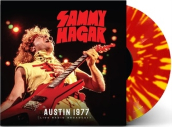 Hagar Sammy - Austin 1977 (Red /Yellow Splatter V