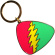 Grateful Dead - Red/Green Plectrum Keychain Grateful Dead - Red/Green Plectrum Keychain