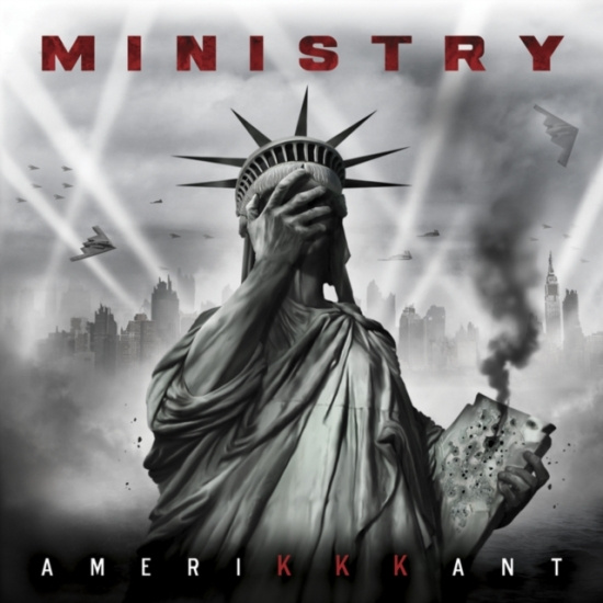 Ministry - Amerikkkant (Grey W/ Black & White Splatter Vinyl)