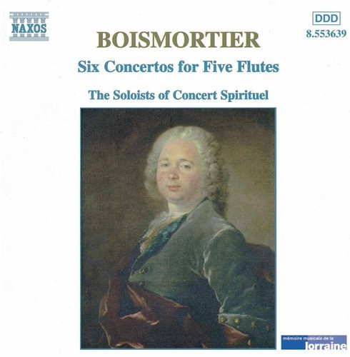 Boismortier Joseph Bodin De - 6 Concertos For 5 Flutes