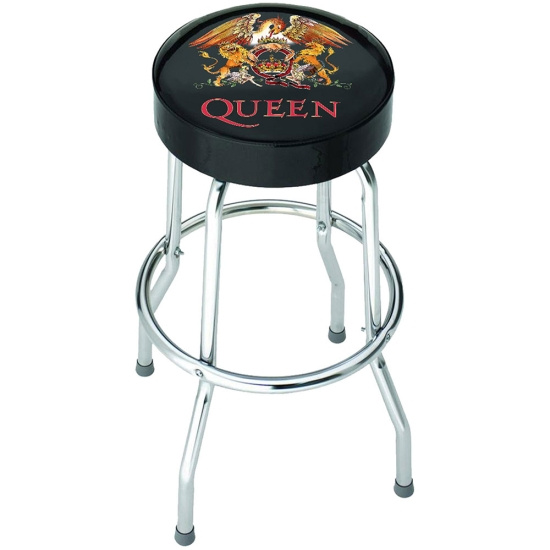Queen - Classic Crest Bar Stool