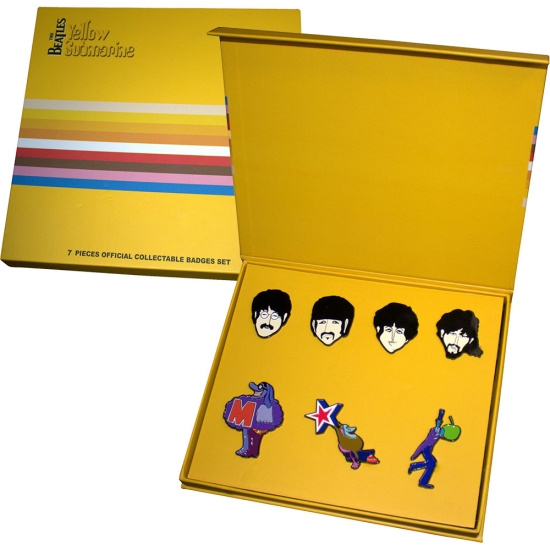 Beatles - Yellow Submarine Characters - Pin Badge Set