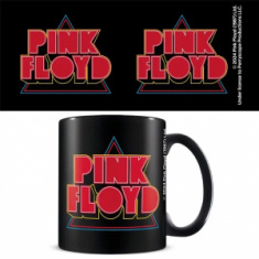 Pink Floyd - Retro Logo Black Pod Mug 