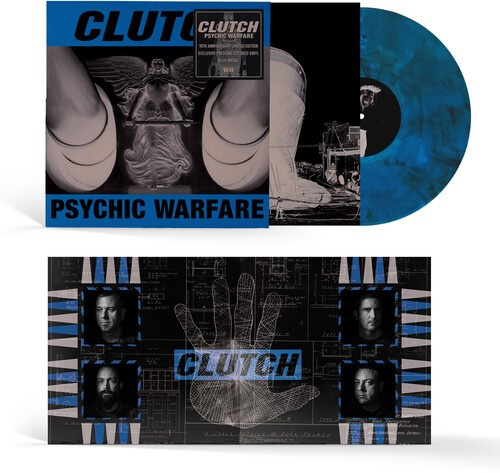 Clutch - Psychic Warfare (10th Anniversary Gatefold Blue Smoke Vinyl LP)