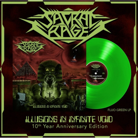Sacral Rage - Illusions In Infinite Void (Green V