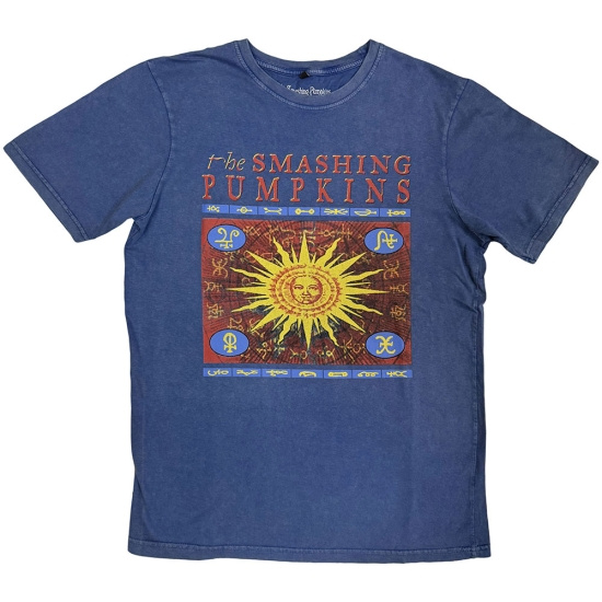 Smashing Pumpkins - Sun Box Stone Wash Uni Denim T-Shirt  (S)