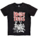 Looney Tunes - Characters B&W Stone Wash Uni Bl T-Shirt Looney Tunes - Characters B&W Stone Wash Uni Bl T-Shirt
