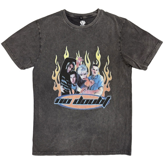 No Doubt - Retro Stone Wash Uni Char T-Shirt