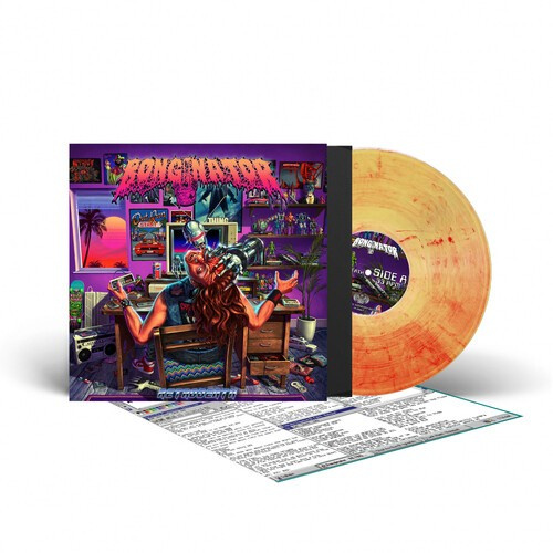 Bonginator - Retrodeath (Yellow/Black Marbled Vi