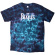Beatles - Drop T Logo Uni Blue Dip-Dye T-Shirt Beatles - Drop T Logo Uni Blue Dip-Dye T-Shirt
