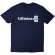 Bluetones - Stripe Logo Uni Navy T-Shirt Bluetones - Stripe Logo Uni Navy T-Shirt