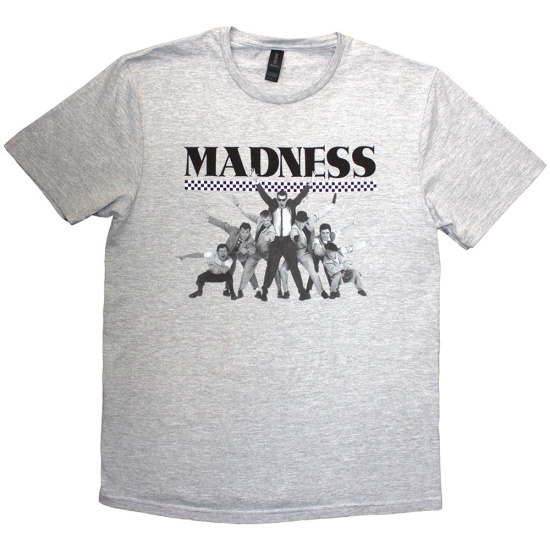 Madness - 7 Check Uni Grey T-Shirt