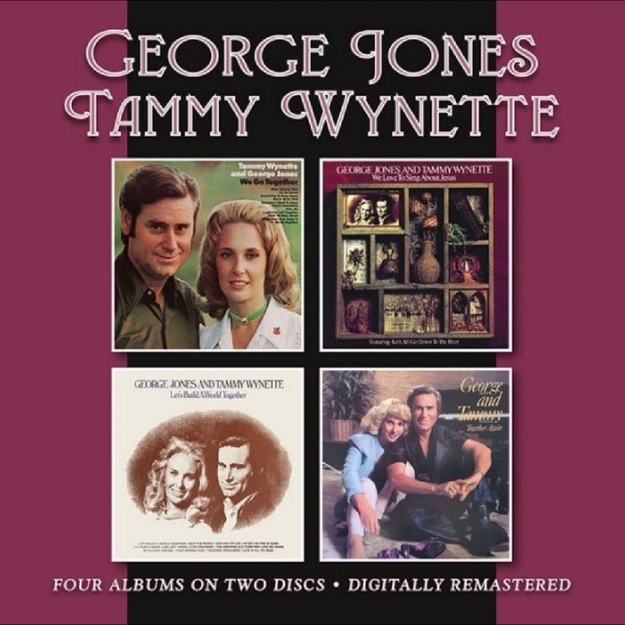 George Jones & Tammy Wynette - Four Albums