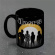 The Doors - Circle Black Pod Mug The Doors - Circle Black Pod Mug