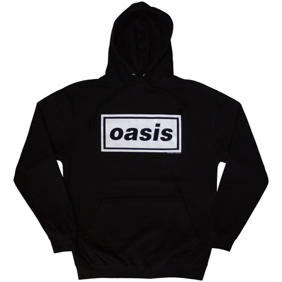 Oasis - Decca Logo Uni Bl Hoodie