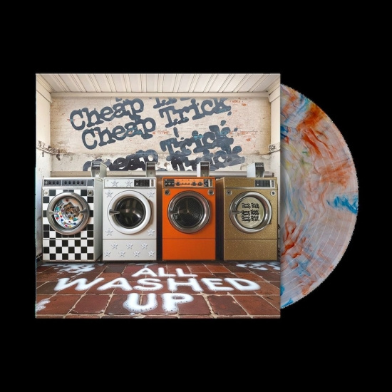 Cheap Trick - All Washed Up (Ltd Indie Clear w. Orange/Blue Marble Vinyl LP)