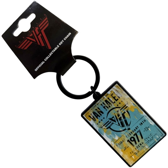 Van Halen - Pasadena 77 Keychain