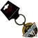 Van Halen - World Tour 78 Retro Logo Banner Keychain Van Halen - World Tour 78 Retro Logo Banner Keychain
