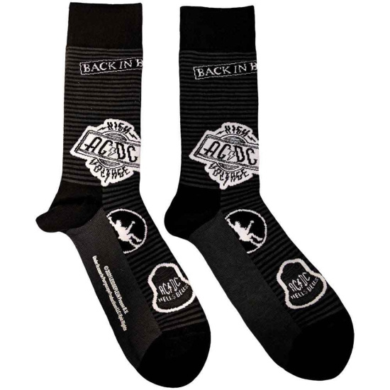 Ac/Dc - Icons Uni Bl Socks (Eu 36-40)