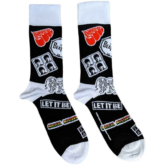 Beatles  - Icons Uni Bl Socks (Eu 36-40)