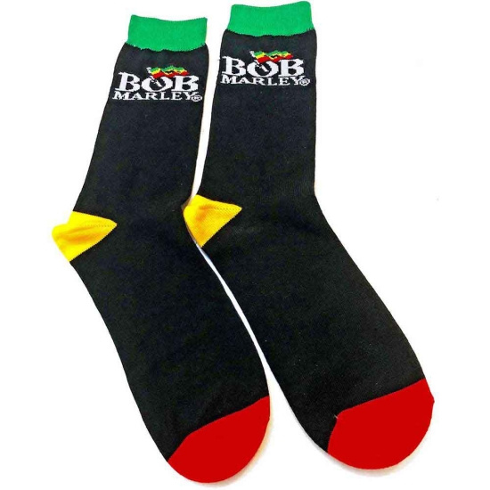 Bob Marley - Logo Uni Bl Socks (Eu 36-40)