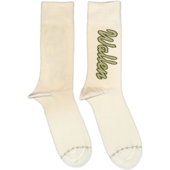 Morgan Wallen - Green Logo Baseball Uni Natrl Socks (Eu 40-45)