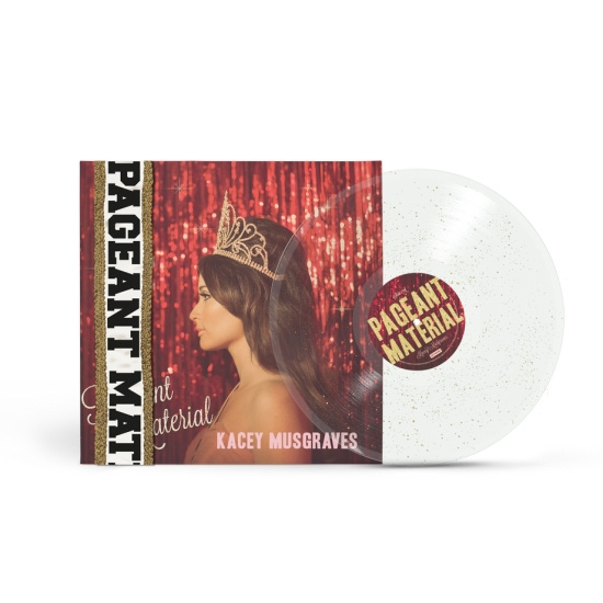 Kacey Musgraves - Pageant Material (10 Year Anniversary Gold Glitter Vinyl)