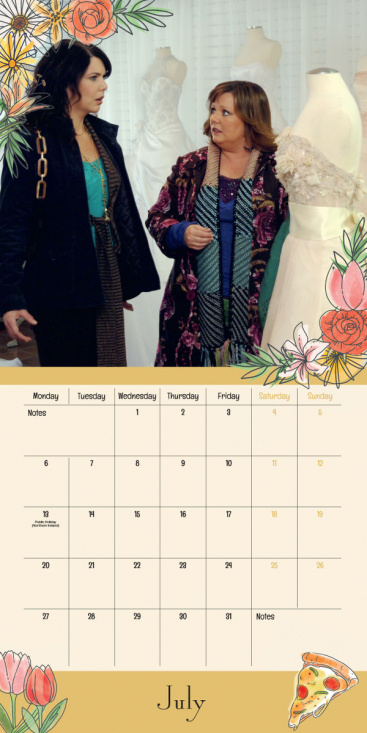 Gilmore Girls  - 2026 Square Calendar