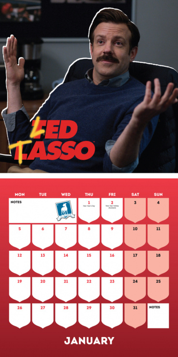Ted Lasso  - 2026 Square Calendar