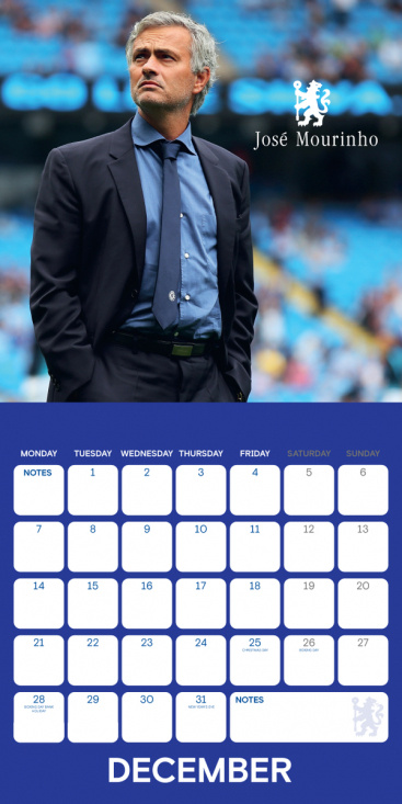 Chelsea Fc Legends  - 2026 Square Calendar