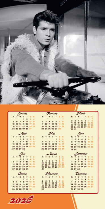 Cliff Richard  - 2026 Collector's  Record Sleeve Calendar