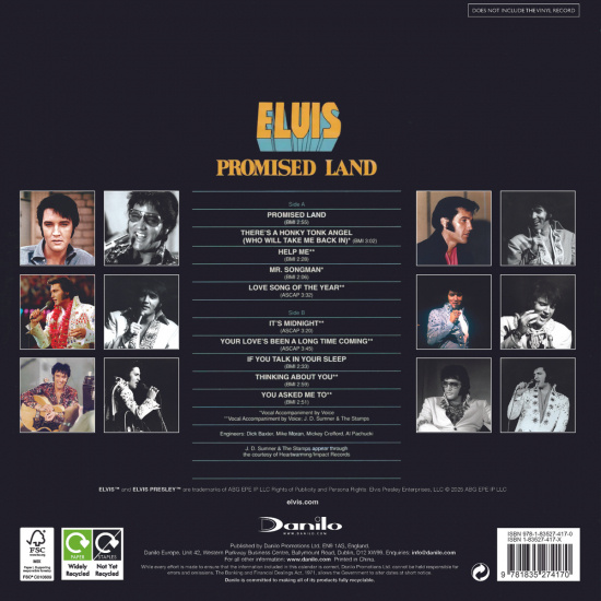 Elvis  - 2026 Collector's Edition Record Sleeve Calendar