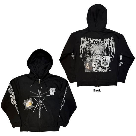 Bring Me The Horizon - Nailed Symbol Uni Bl Zip Hoodie