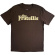Fratellis - Classic Logo Uni Brown T-Shirt Fratellis - Classic Logo Uni Brown T-Shirt