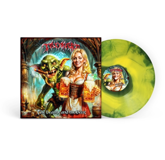 Tankard - The Beauty And The Beer (Remastered Green & Yellow Swirl Vinyl LP)