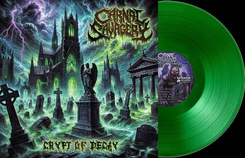 Carnal Savagery - Crypt Of Decay (Green Vinyl LP)