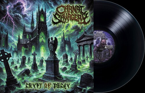 Carnal Savagery - Crypt Of Decay (Black Vinyl LP)