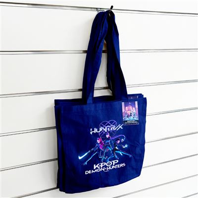 K-Pop Demon Hunters  - Trio - Navy Blue Tote Bag