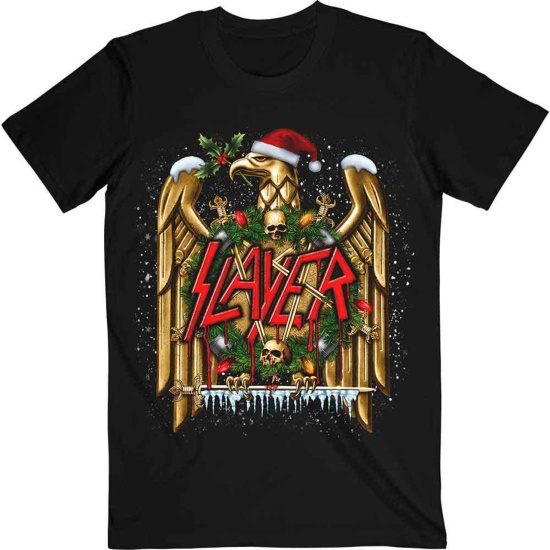 Slayer - Holiday Eagle Uni Bl T-Shirt