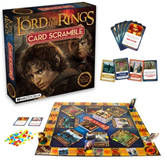 The Lord Of The Rings - Card Scramble Board Game