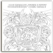 Thin Lizzy - The Official Thin Lizzy Colouring Book