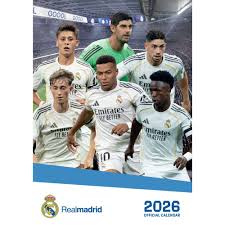Real Madrid Fc - 2026 A3 Calendar 